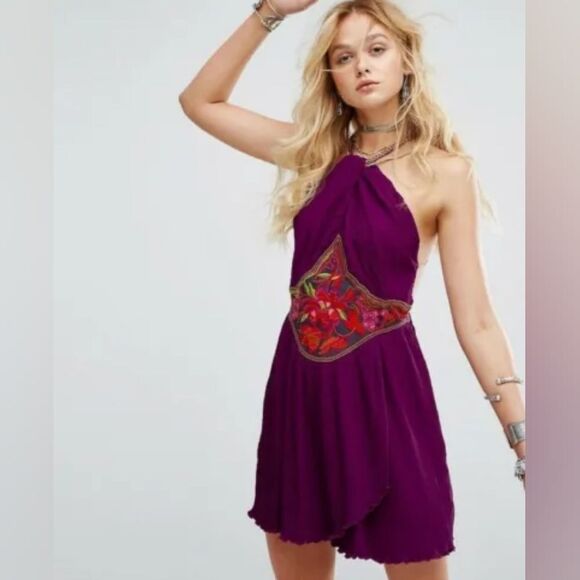Free People Marcella open back mini dress - Picture 6 of 12